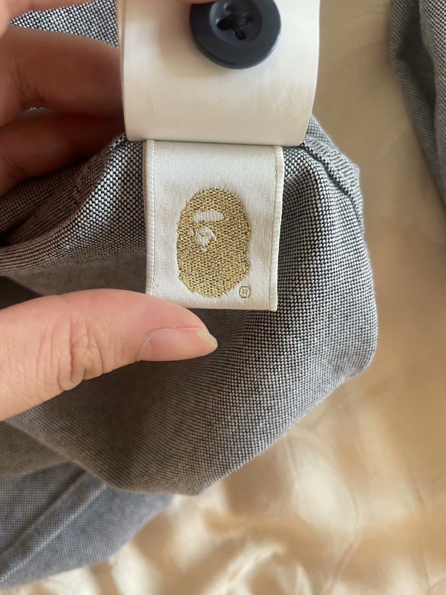Bape Bape Gray Light Jacket M Men Size US M / EU 48-50 / 2 - 9 Thumbnail