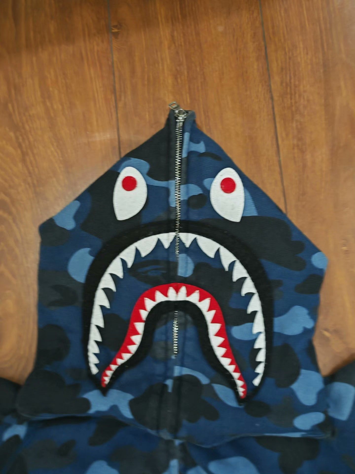 Bape Bape Shark Camo Black Light Jacket L Men Size US L / EU 52-54 / 3 - 3 Thumbnail
