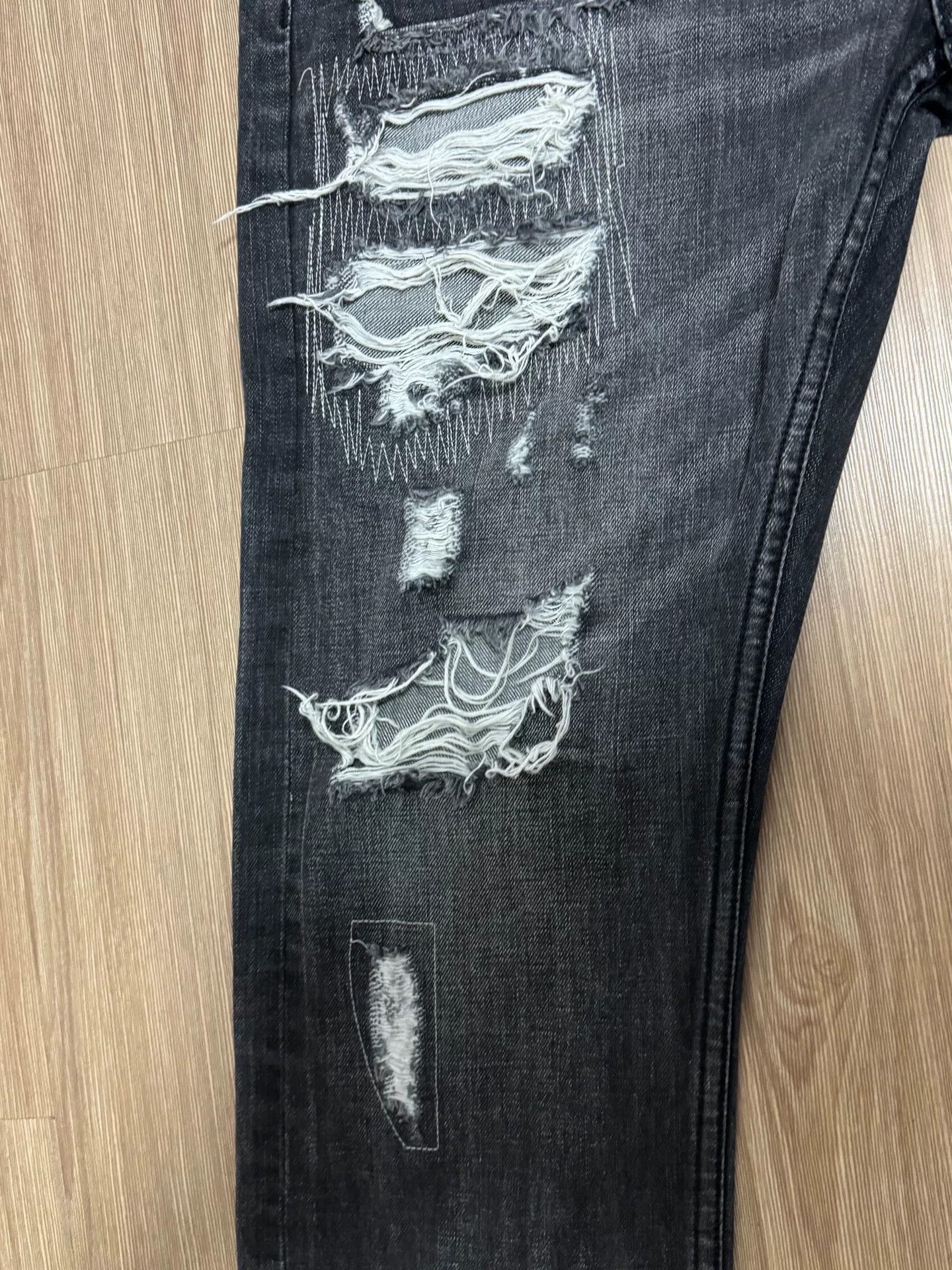 Billionaire Boys Club Billionaire Boys Club Black Denim Jeans 34 Men Size US 34 / EU 50 - 5 Thumbnail