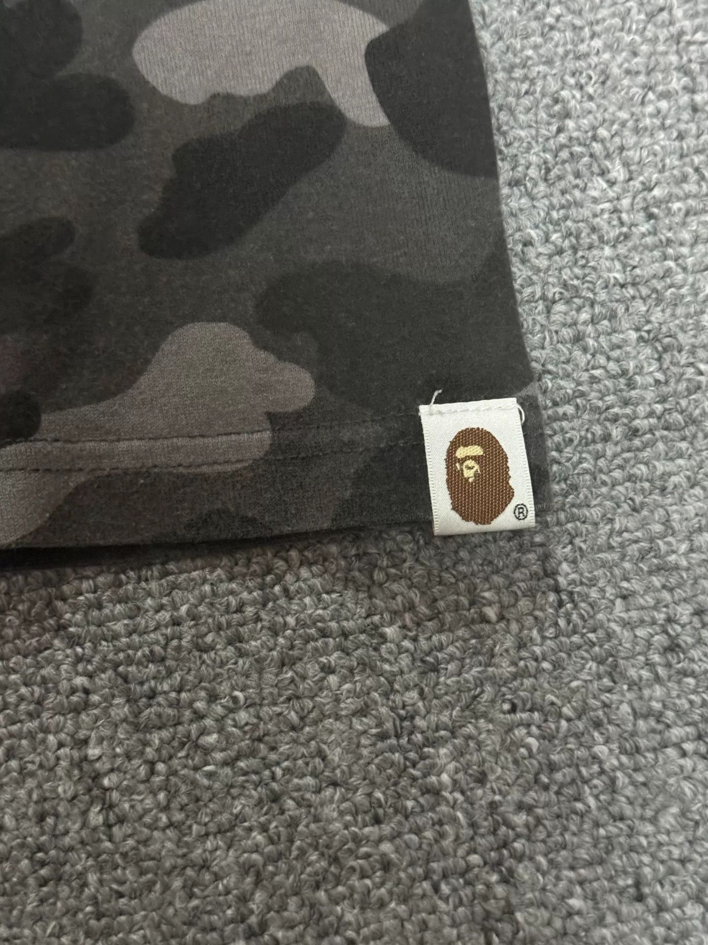 Bape Bape Collab Camo Black T-Shirt L Men Size US L / EU 52-54 / 3 - 5 Thumbnail