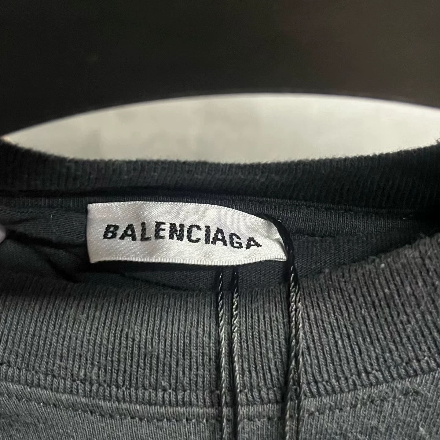 Balenciaga Balenciaga Printed Black Hoodie S Men Size US S / EU 44-46 / 1 - 2 Thumbnail