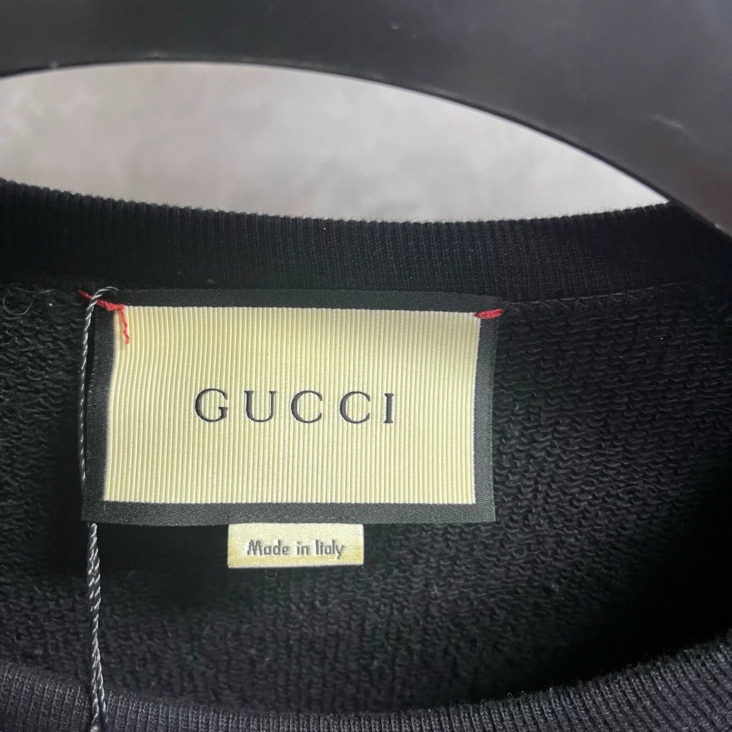 Gucci Gucci Printed Black T-Shirt S Women Size S / US 4 / IT 40 - 2 Thumbnail