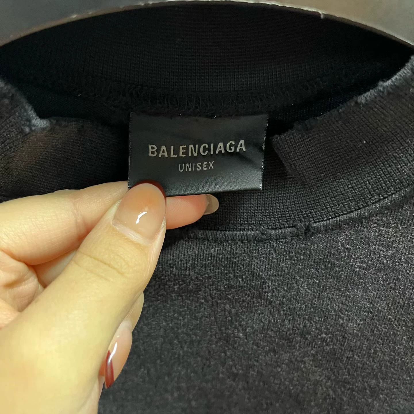 Balenciaga Balenciaga Casual Printed Black Hoodie 1 Men Size US XS / EU 42 / 0 - 2 Thumbnail