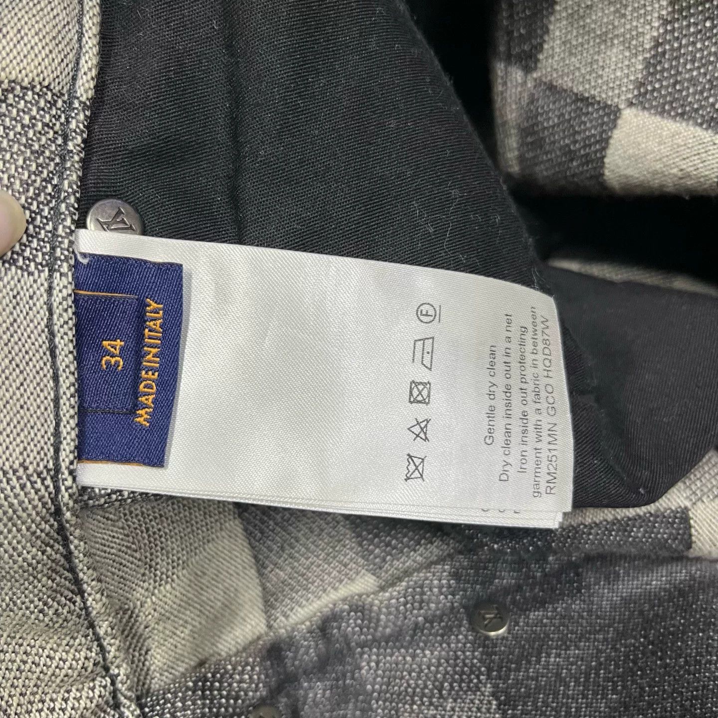Louis Vuitton Louis Vuitton Multi Denim Designer Size XXS / US 00 / IT 34 - 4 Thumbnail