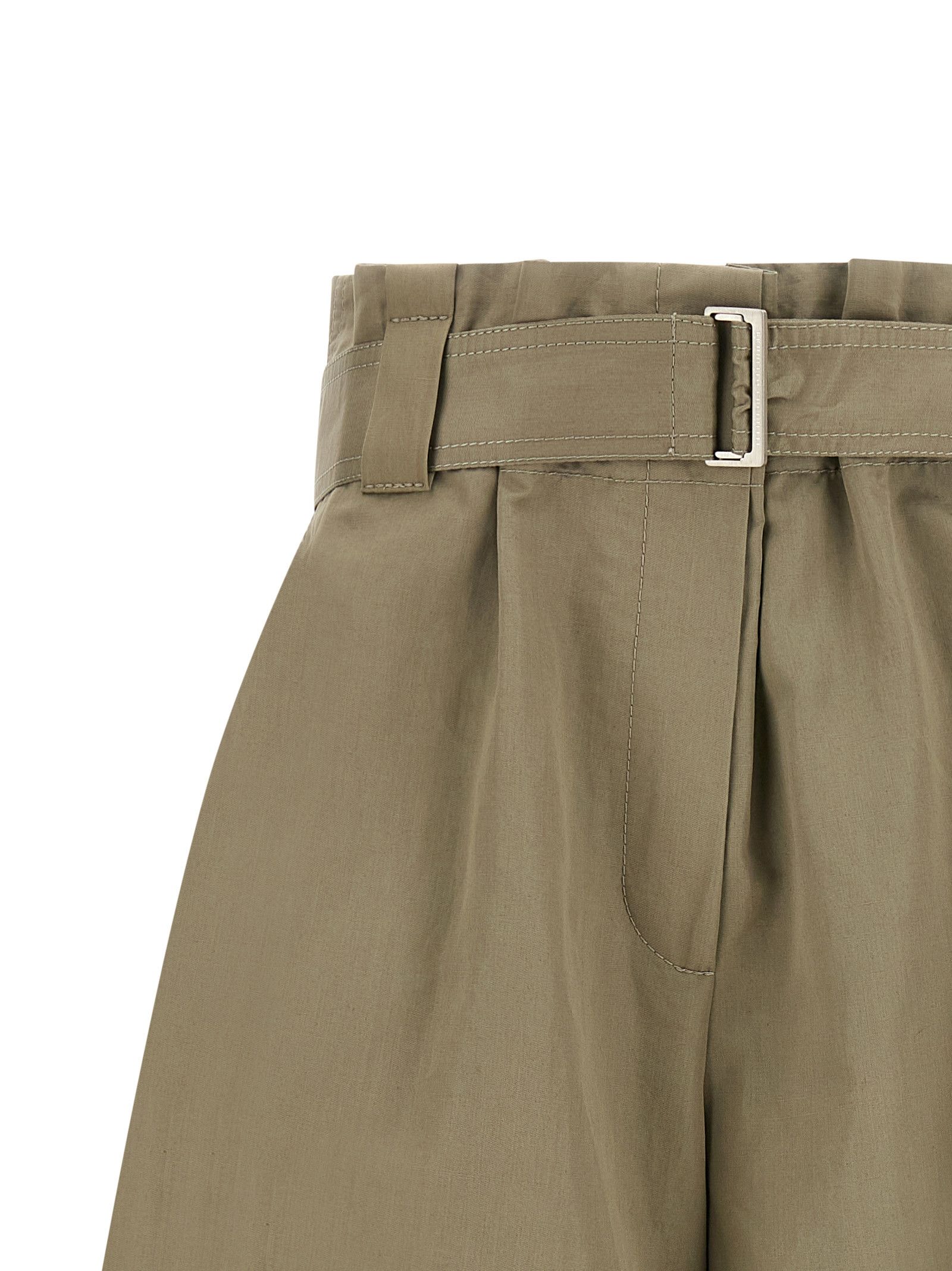 Brunello Cucinelli Bag Waist Bermuda Shorts Size 28" / US 6 / IT 42 - 3 Thumbnail