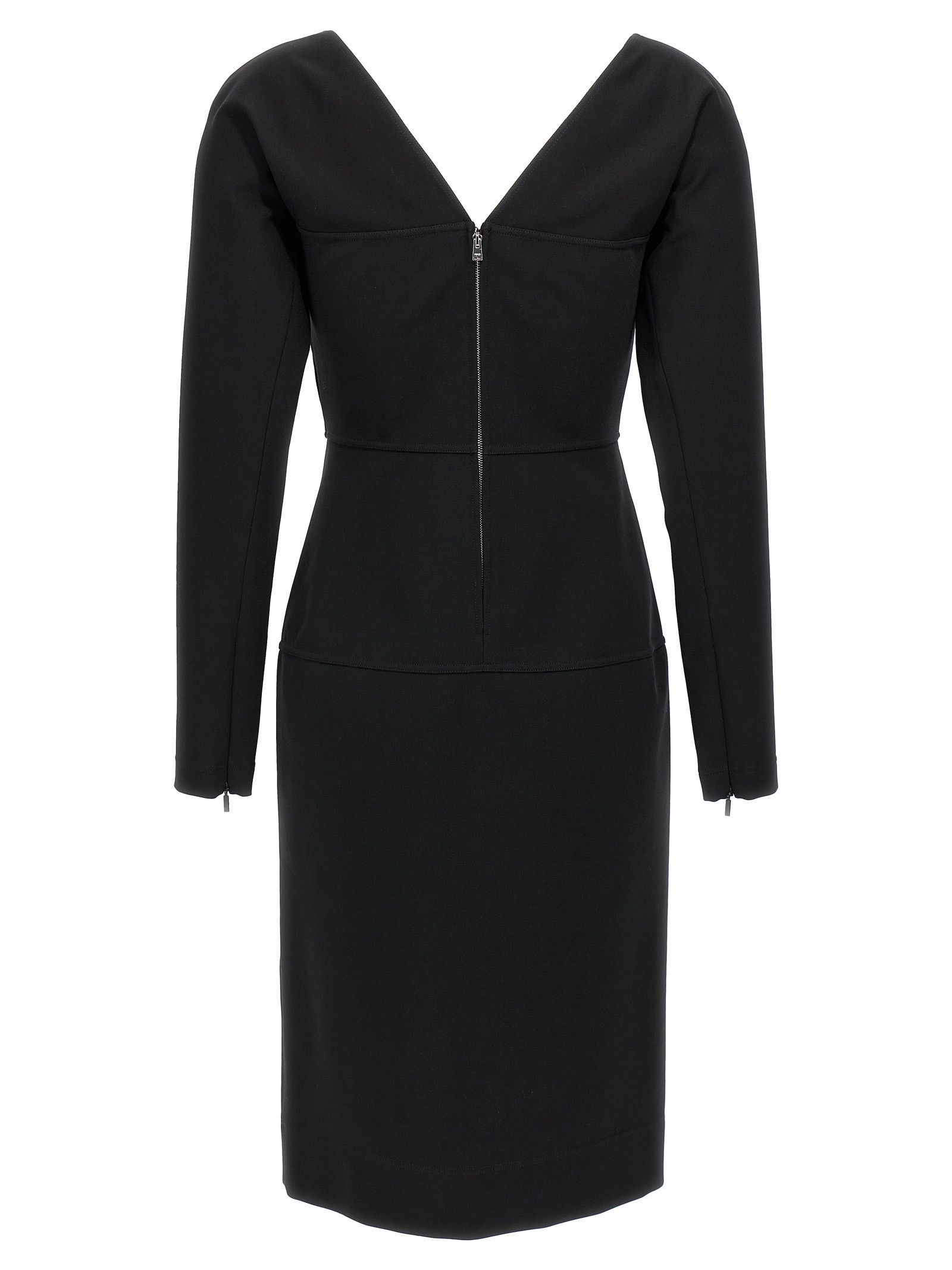 Fendi Techno Jersey Dress Size M / US 6-8 / IT 42-44 - 2 Thumbnail