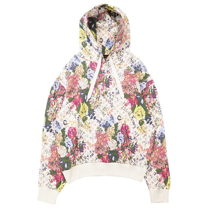 Louis Vuitton Louis Vuitton Louis Vuitton Monogram Flower Jacquard Hoodie Textile Sweatshirts & Hoodies DUTY FREE for USA Size ONE SIZE - 2 Thumbnail