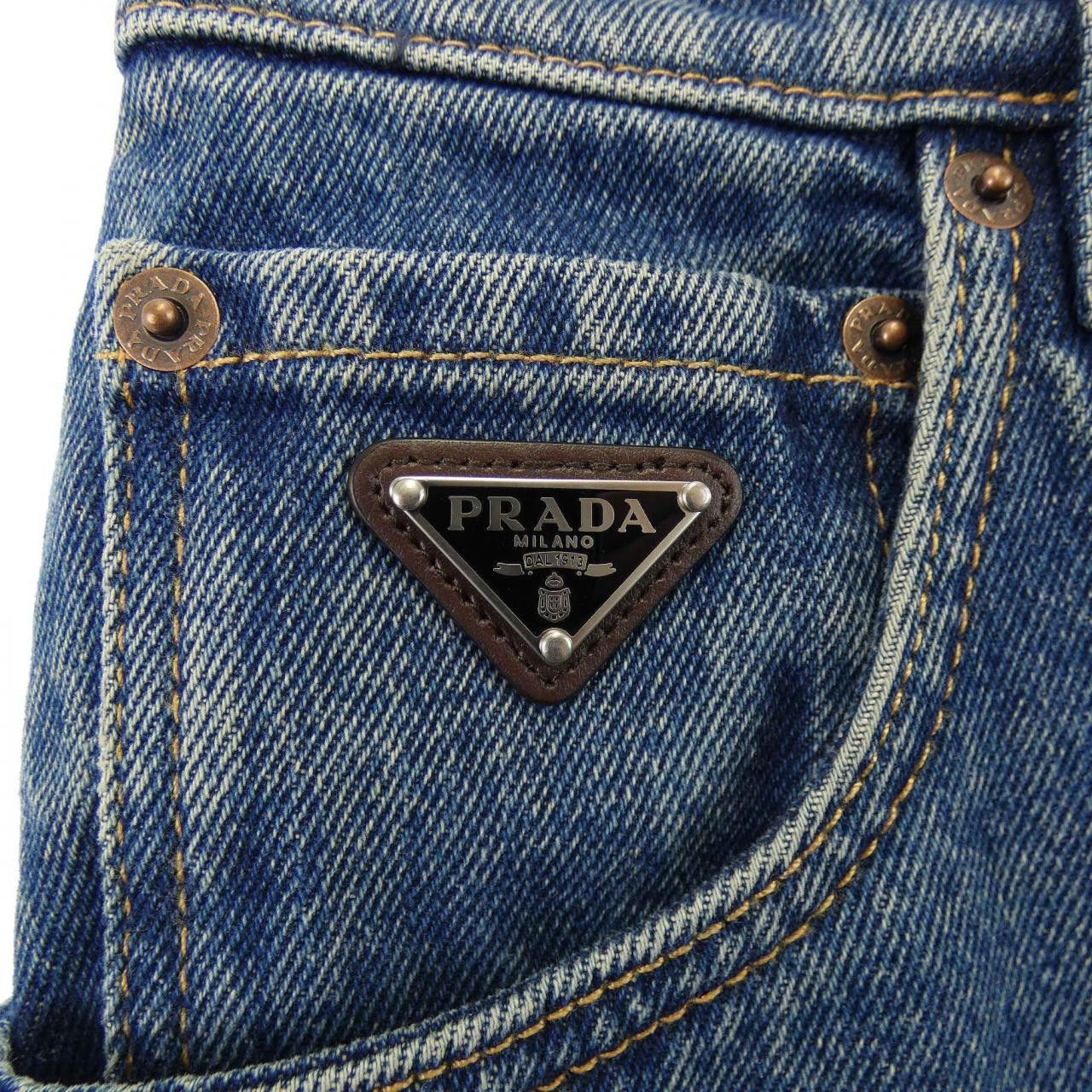 Prada Prada Prada Denim Jeans Textile Jeans GFP519SOOO12OY DUTY FREE for USA Size ONE SIZE - 6 Thumbnail