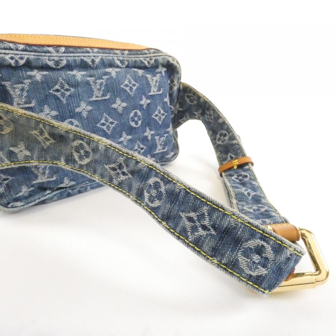 Louis Vuitton Louis Vuitton Louis Vuitton Monogram Denim bum bag Textile Shoulder Bag M95347 DUTY FREE for USA Size ONE SIZE - 5 Thumbnail