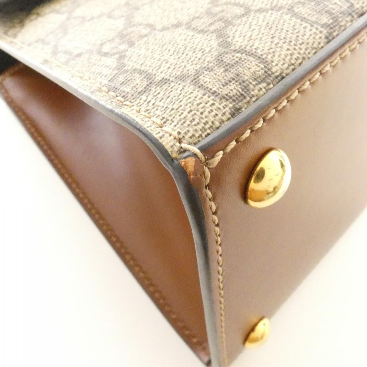Gucci Gucci Gucci Padlock GG Supreme shoulder bag Textile Shoulder Bag 453188KLQJG DUTY FREE for USA Size ONE SIZE - 3 Thumbnail