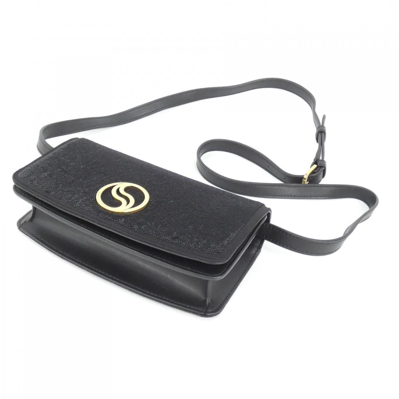 Stella McCartney Stella Mccartney Stella McCartney S-WAVE Sequin Shoulder Wallet Plastic / Synthetic Shoulder 7B0036WP0281 DUTY FREE for USA Size ONE SIZE - 3 Thumbnail