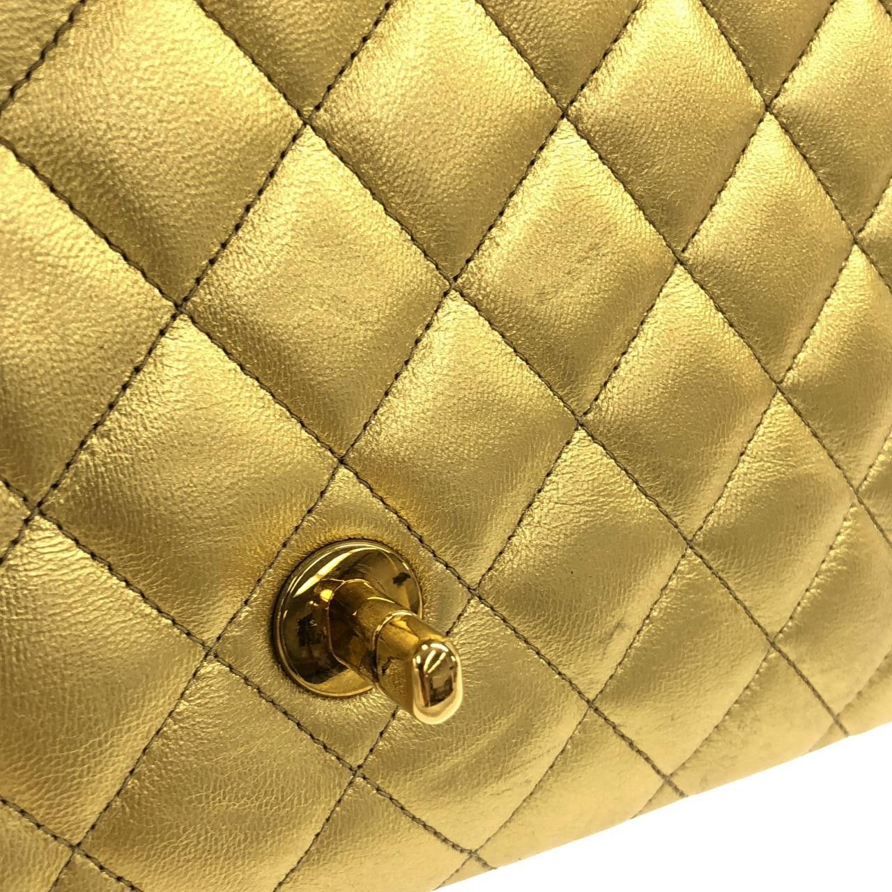 Chanel Chanel Chanel Lambskin Shoulder Bag Leather Handbag DUTY FREE for USA Size ONE SIZE - 6 Thumbnail