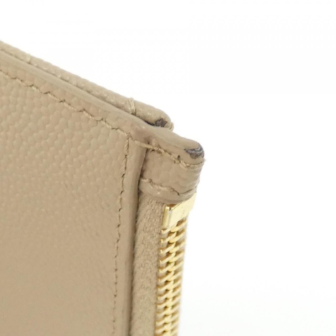 Yves Saint Laurent Yves Saint Laurent Saint Laurent Leather Coin Case Leather Coin Case 607915BOW01 DUTY FREE for USA Size ONE SIZE - 4 Thumbnail