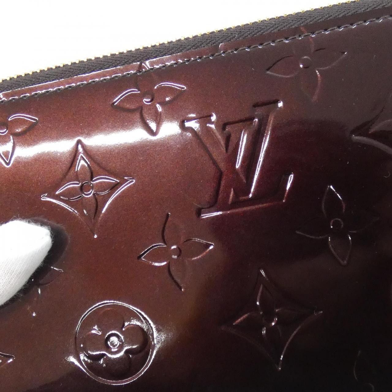 Louis Vuitton Louis Vuitton Louis Vuitton Vernis Long Wallet Plastic / Synthetic Long Wallet M93522 DUTY FREE for USA Size ONE SIZE - 4 Thumbnail