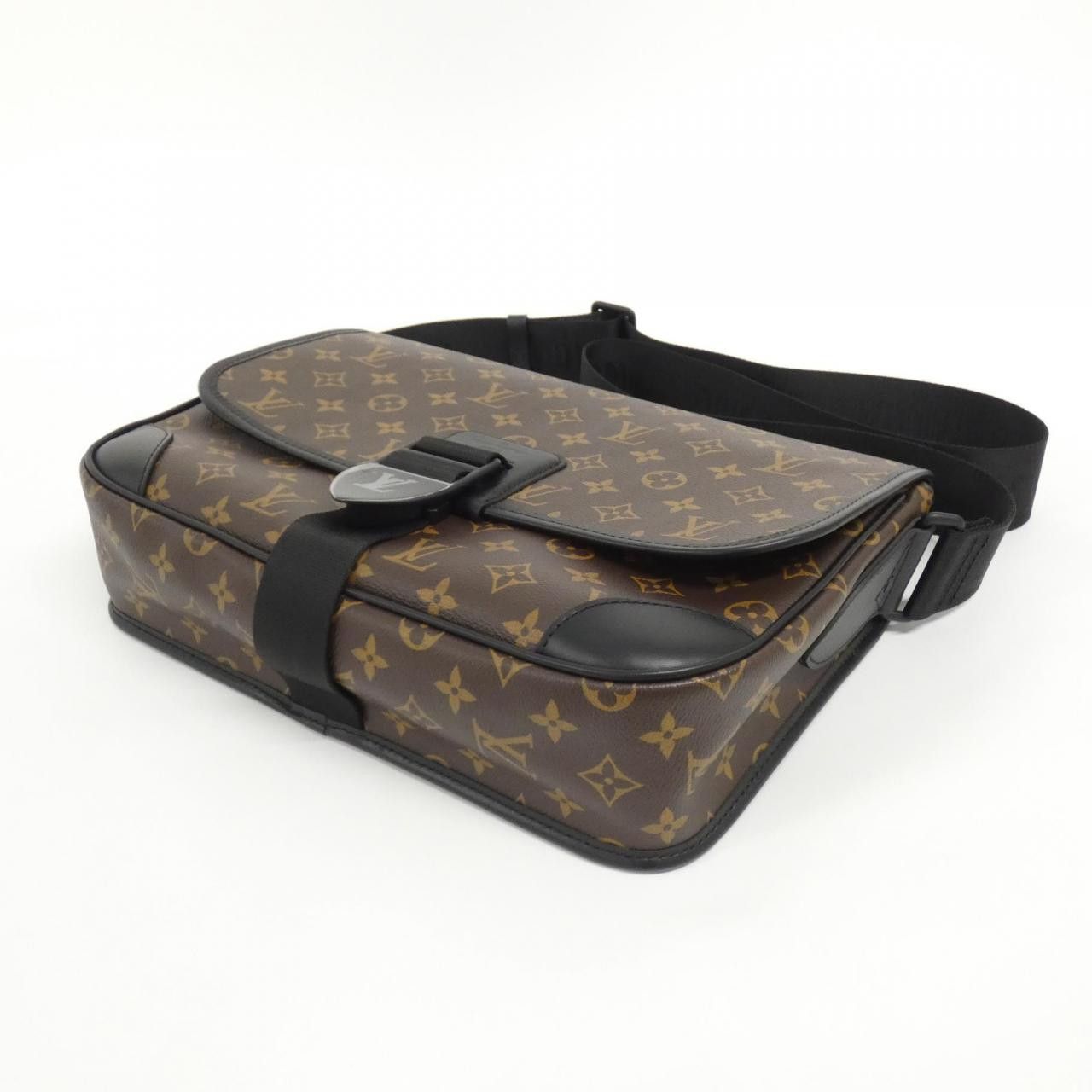 Louis Vuitton Louis Vuitton Louis Vuitton Monogram Macassar Archie Messenger Shoulder Bag Textile Shoulder Bag M46328 DUTY FREE for USA Size ONE SIZE - 3 Thumbnail