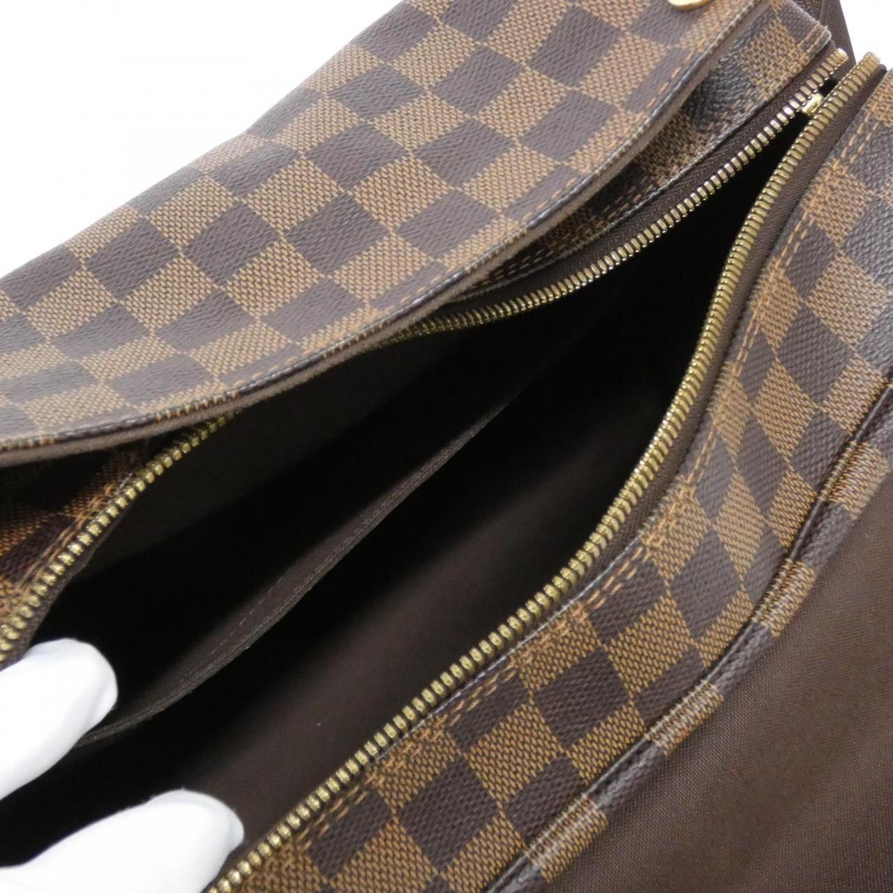 Louis Vuitton Louis Vuitton Louis Vuitton Damier Naviglio Shoulder Bag Textile Shoulder Bag N45255 DUTY FREE for USA Size ONE SIZE - 8 Thumbnail