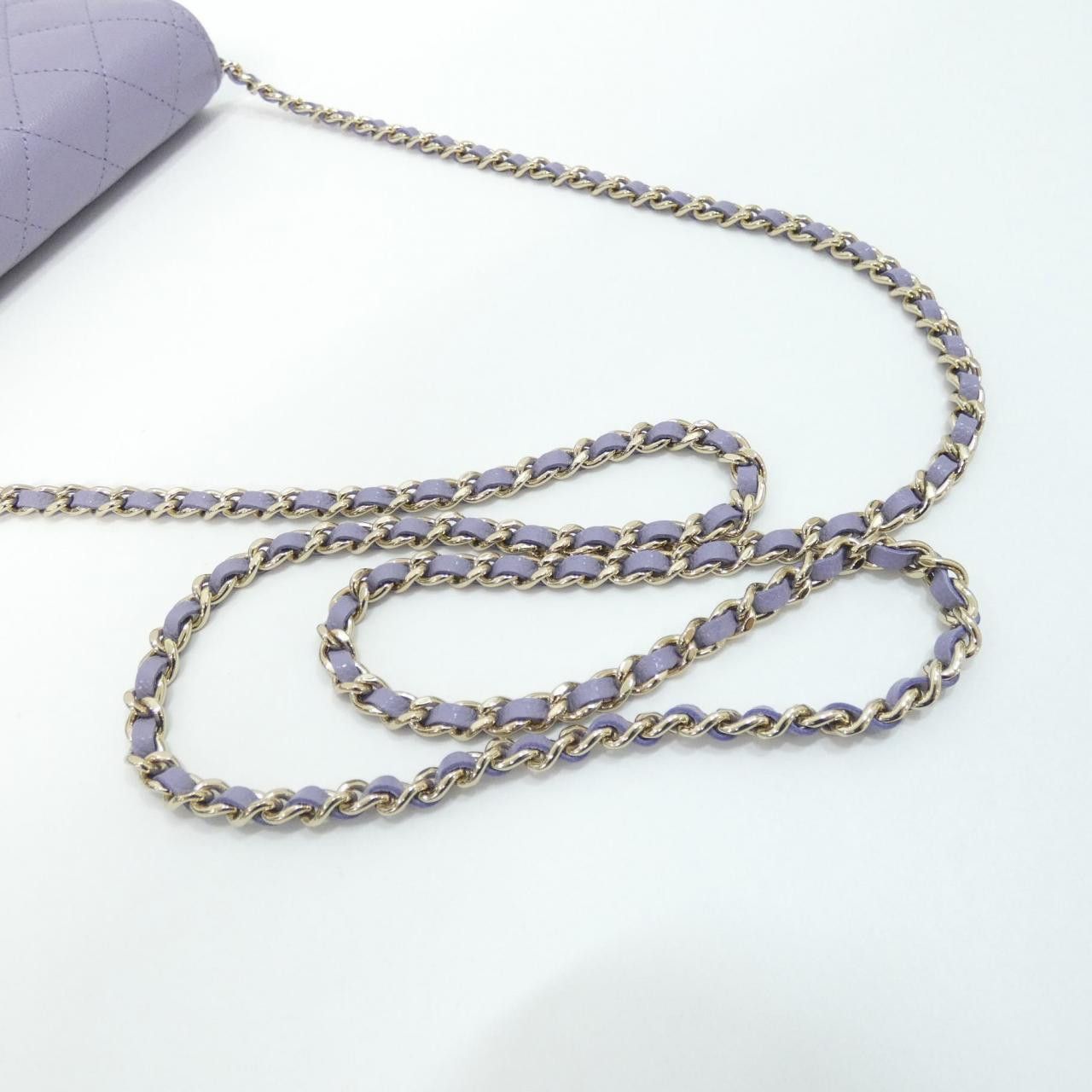 Chanel Chanel Chanel Caviar Skin Chain Wallet Leather Shoulder AP4082 DUTY FREE for USA Size ONE SIZE - 7 Thumbnail