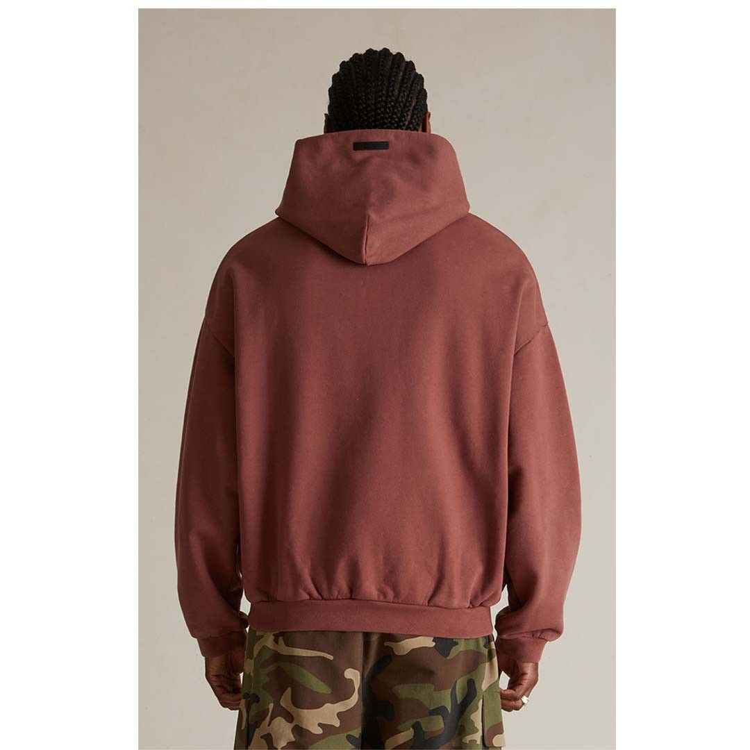 Essentials Fear of God Crimson Heavy Fleece Hoodie Size US S / EU 44-46 / 1 - 3 Thumbnail