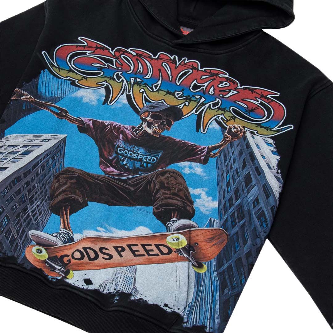 Godspeed Ollie Hoodie Black Size US XXL / EU 58 / 5 - 3 Thumbnail