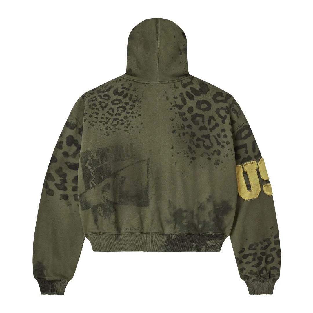 Vale Forever Safari Zip Up Hoodie 'Olive' Size US XL / EU 56 / 4 - 2 Thumbnail