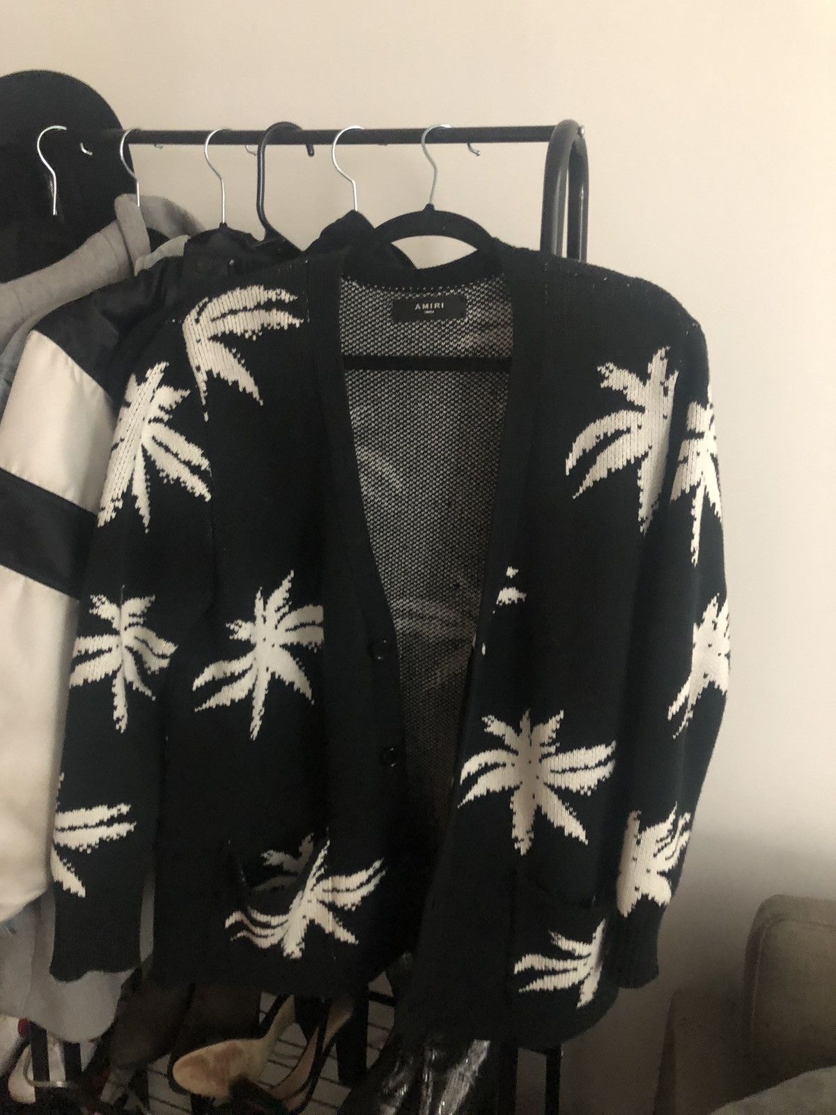 Amiri Amiri Palm Tree Cardigan | Grailed