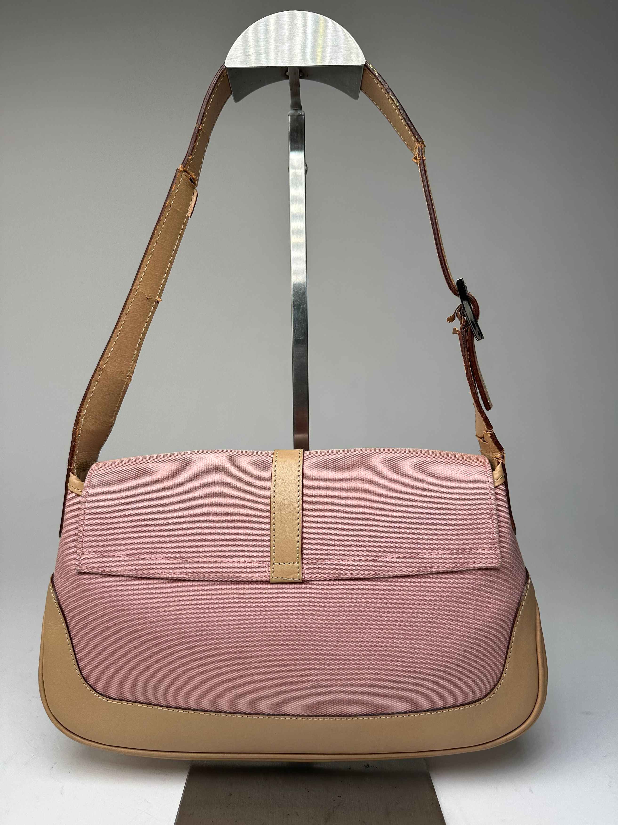Gucci Vintage Jackie Bag Brown Pink Size ONE SIZE - 8 Thumbnail