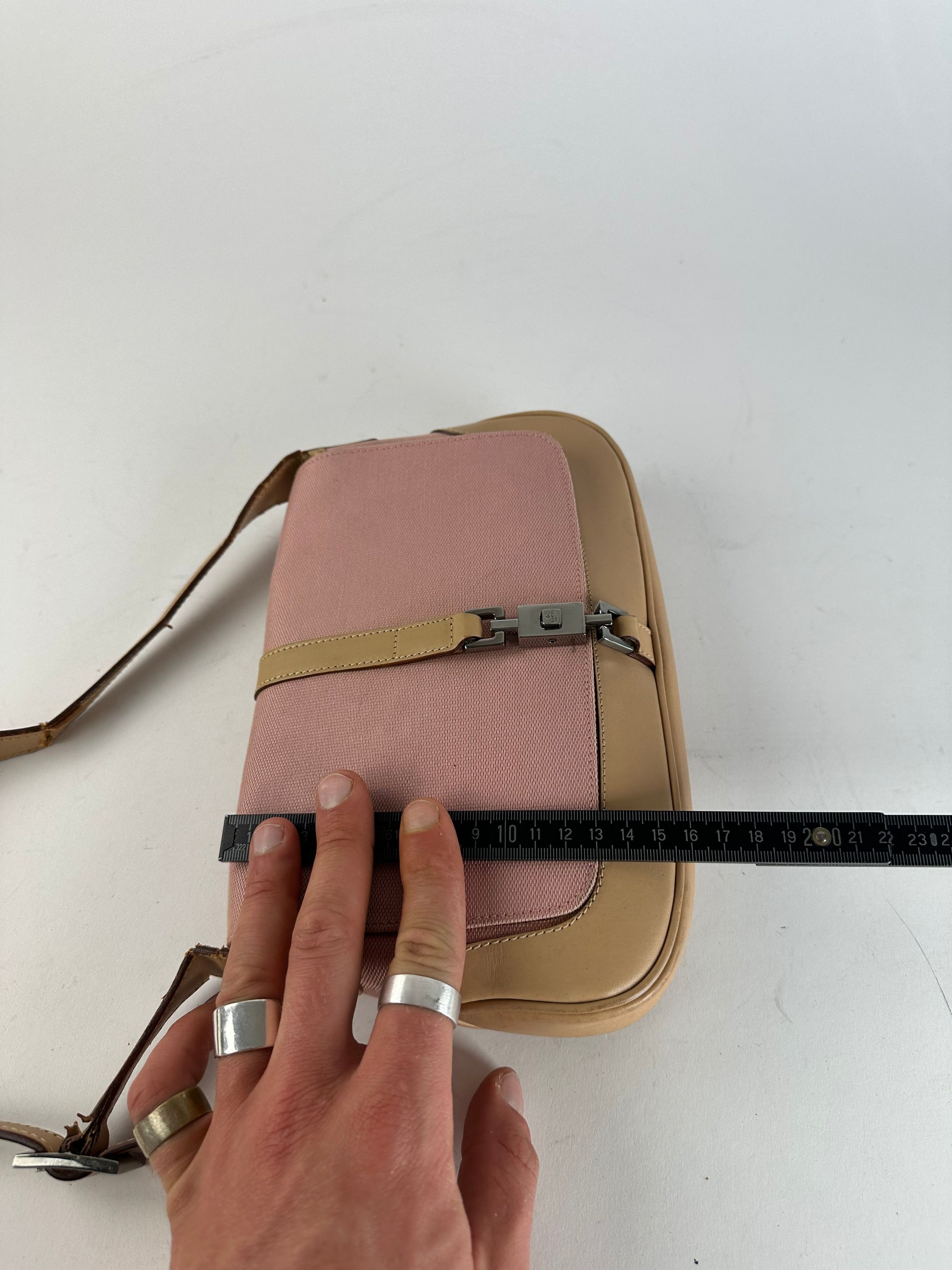 Gucci Vintage Jackie Bag Brown Pink Size ONE SIZE - 11 Thumbnail