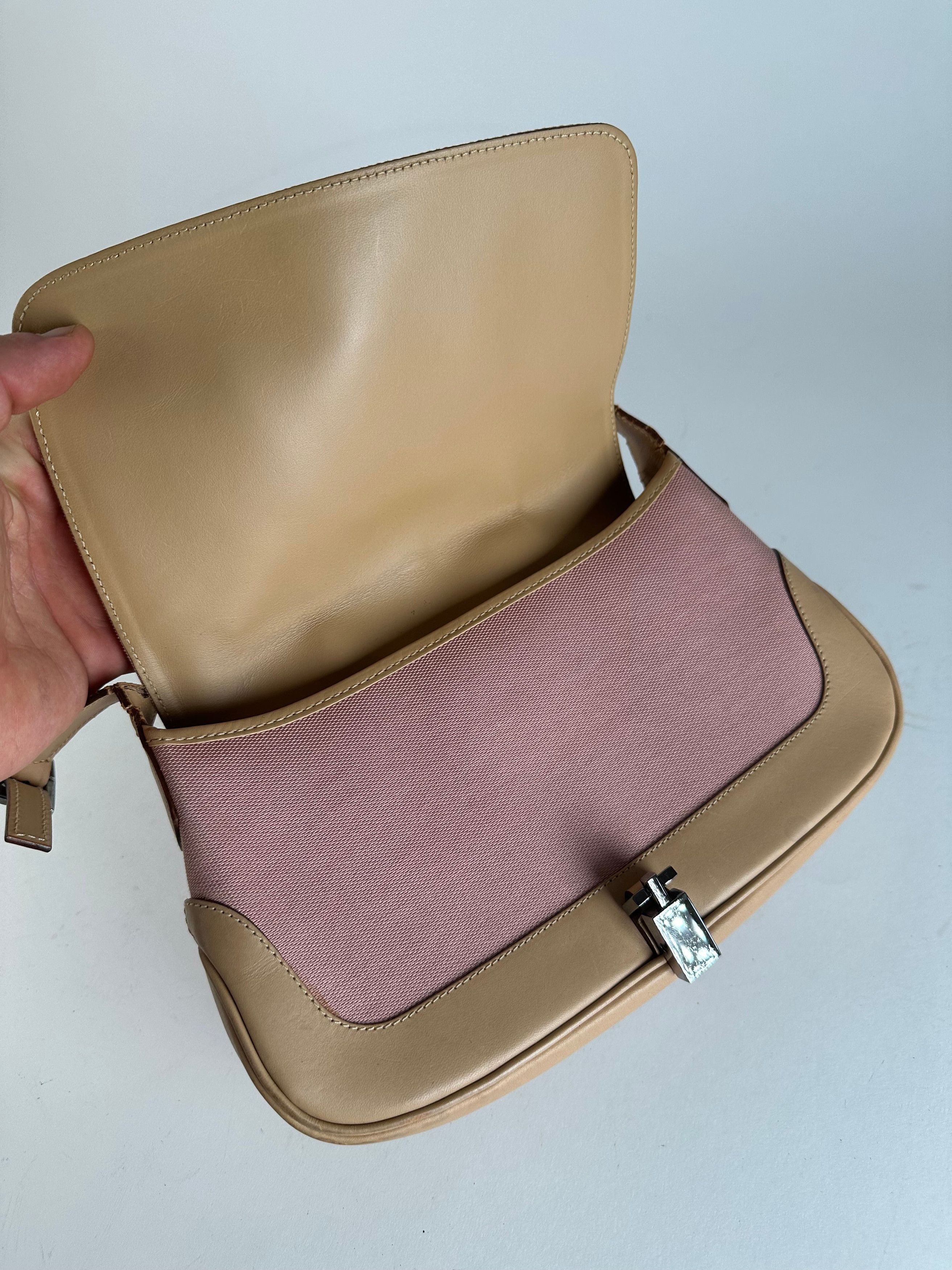 Gucci Vintage Jackie Bag Brown Pink Size ONE SIZE - 3 Thumbnail