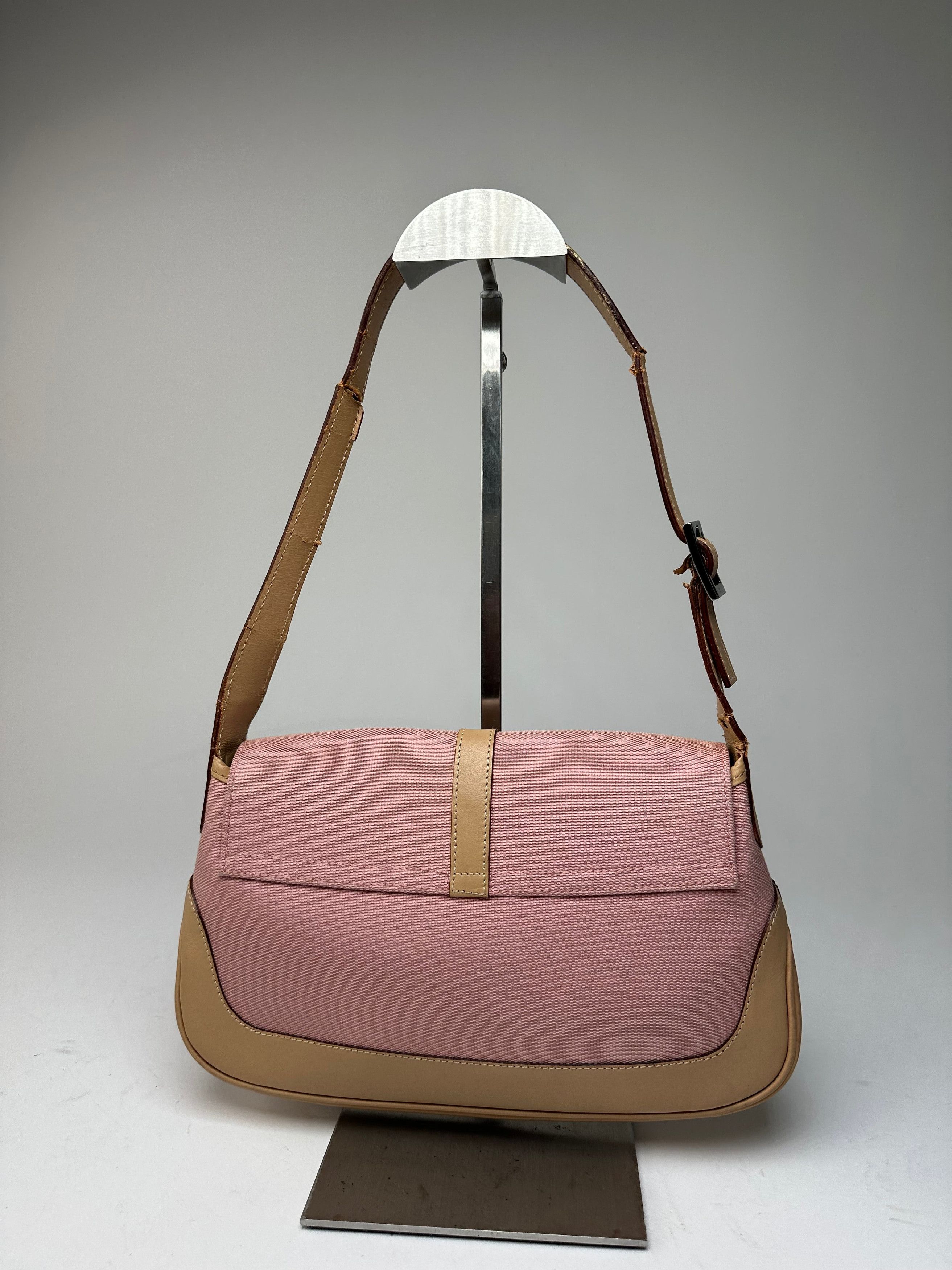 Gucci Vintage Jackie Bag Brown Pink Size ONE SIZE - 2 Thumbnail