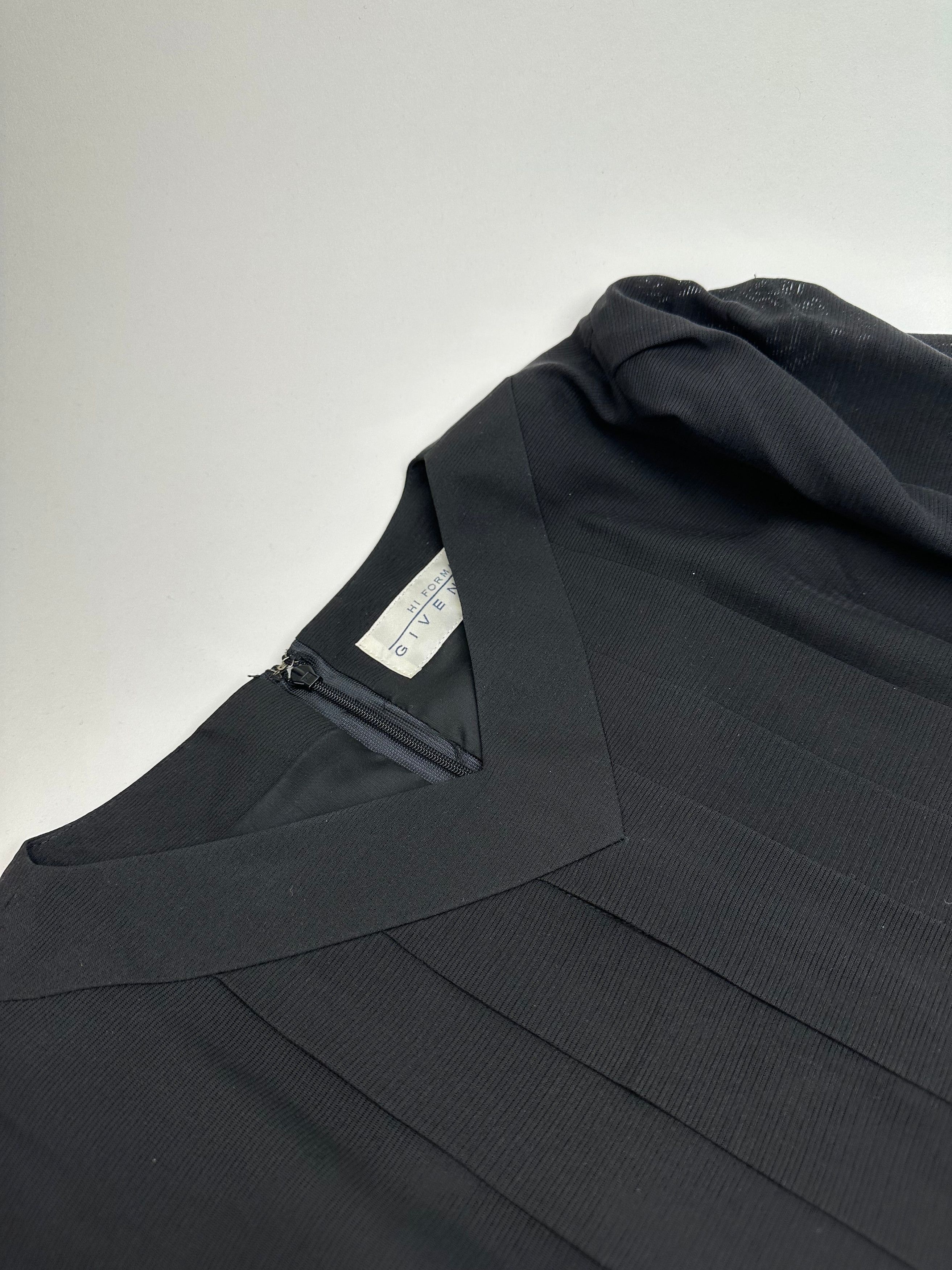 Givenchy Vintage Wool Dress M Black Size S / US 4 / IT 40 - 6 Thumbnail