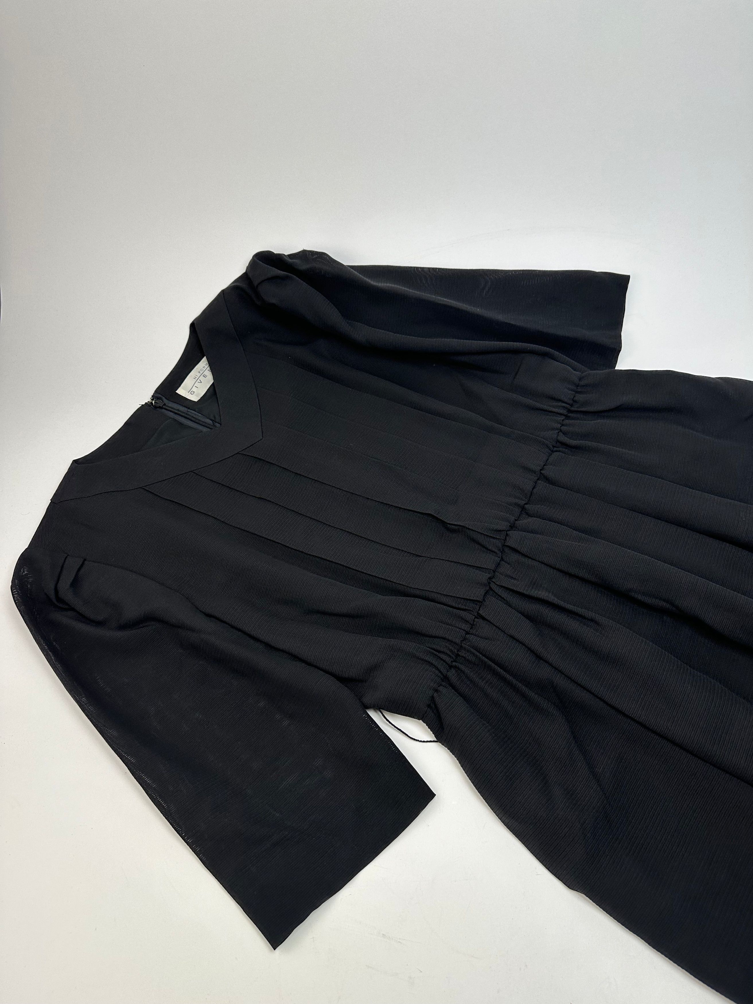Givenchy Vintage Wool Dress M Black Size S / US 4 / IT 40 - 5 Thumbnail