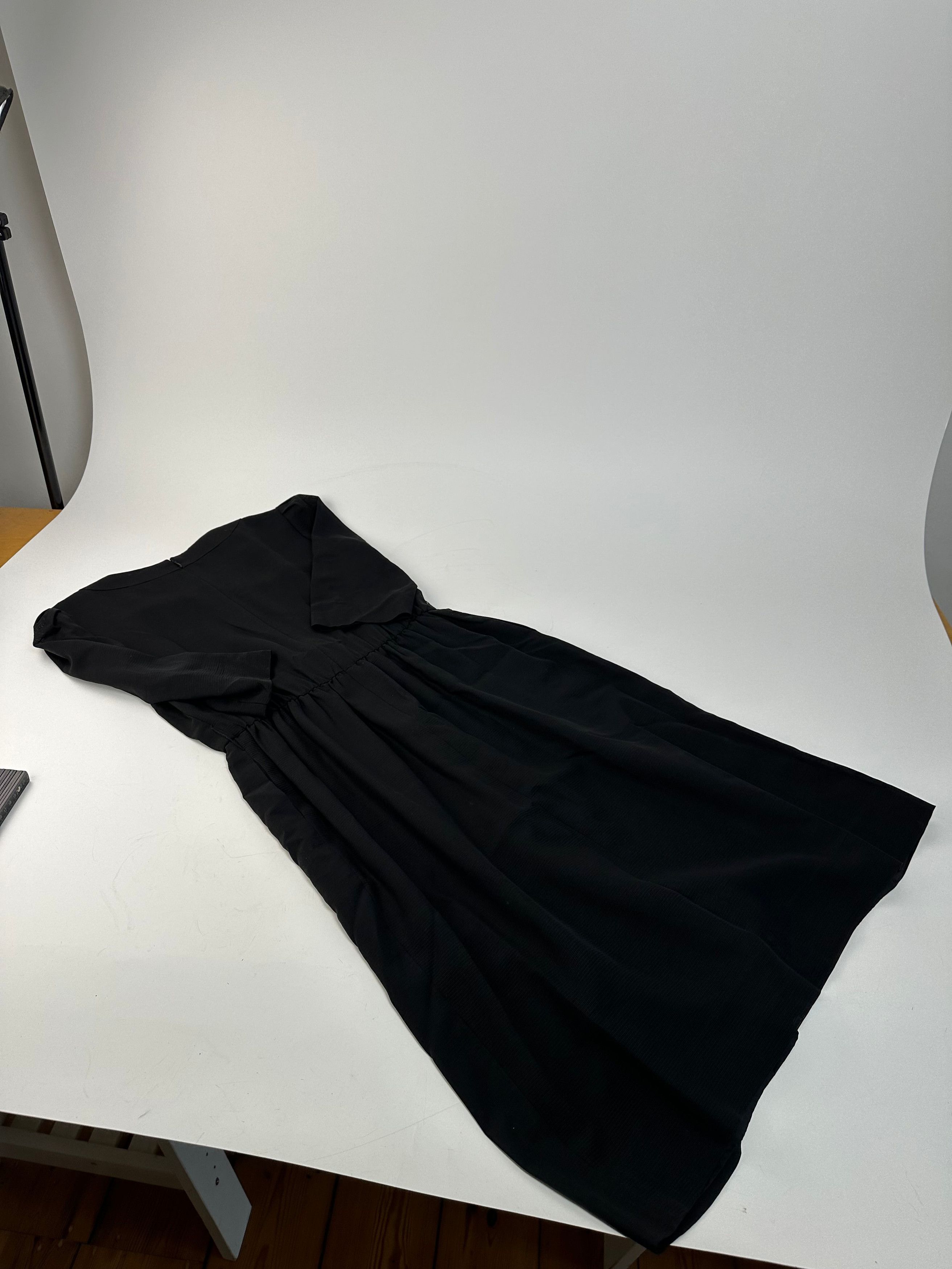 Givenchy Vintage Wool Dress M Black Size S / US 4 / IT 40 - 8 Thumbnail