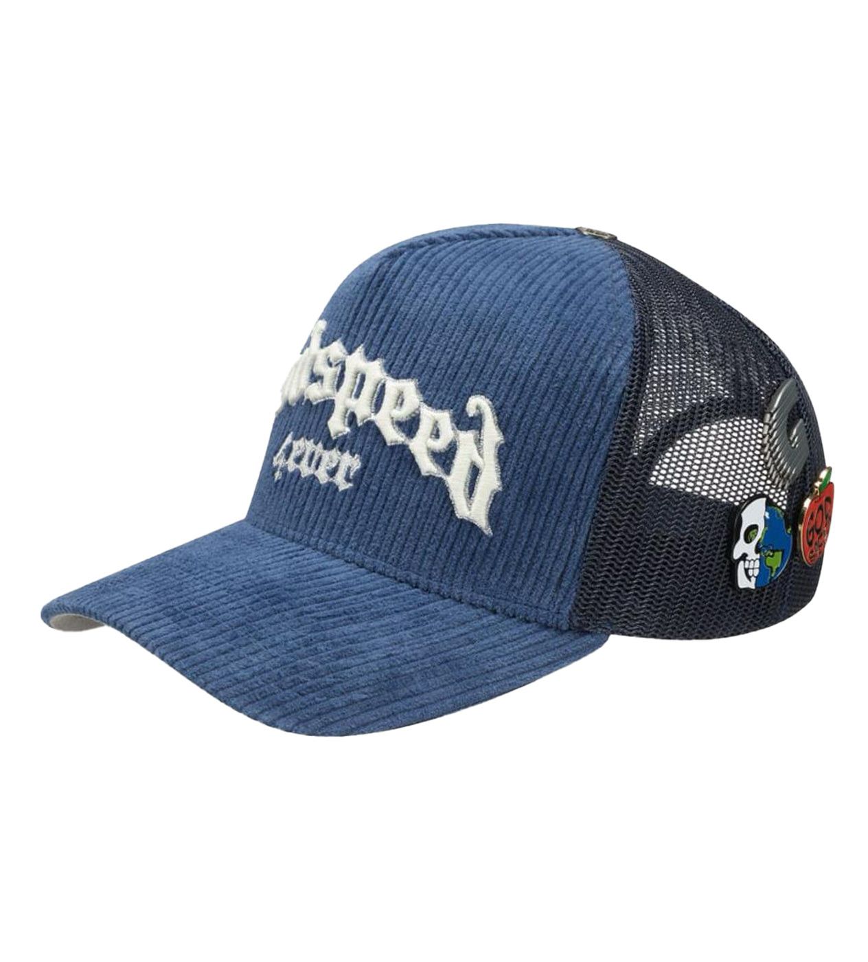Godspeed Forever Trucker Hat Saphire Corduroy Size ONE SIZE - 4 Thumbnail