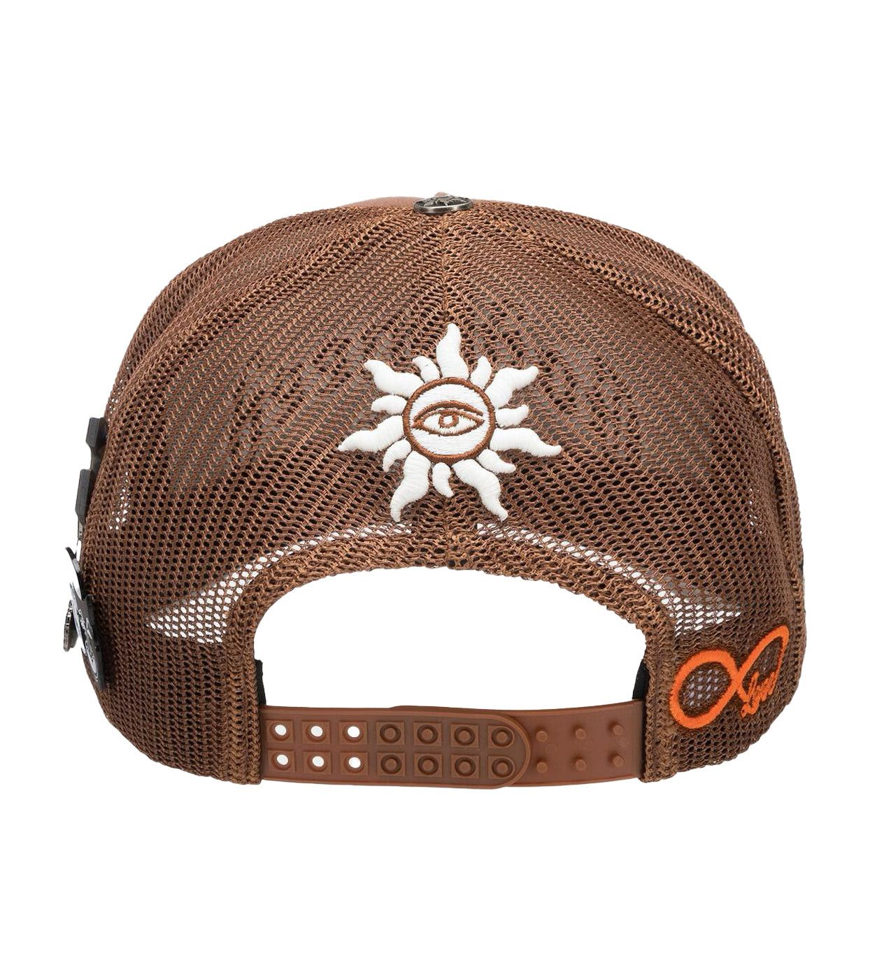 Godspeed Forever Trucker Hat Brown/Black Size ONE SIZE - 4 Thumbnail