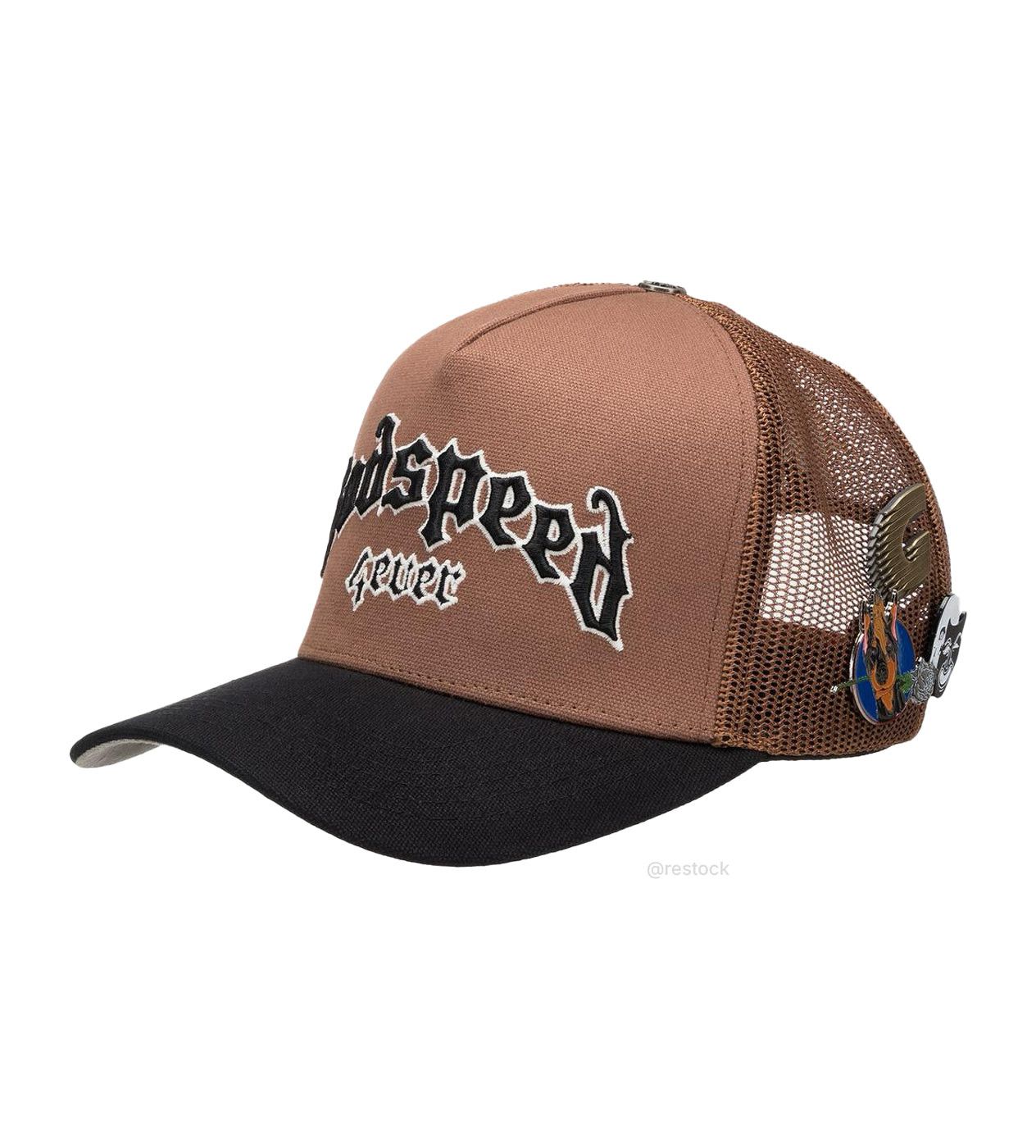 Godspeed Forever Trucker Hat Brown/Black Size ONE SIZE - 3 Thumbnail