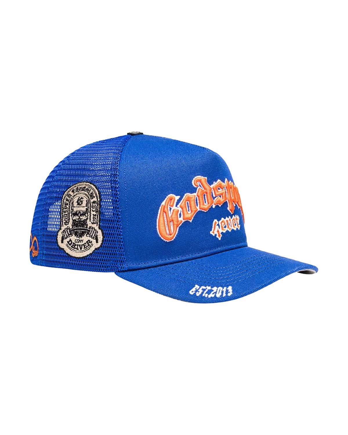 Godspeed Trucker Hat Blue/Orange Size ONE SIZE - 4 Thumbnail