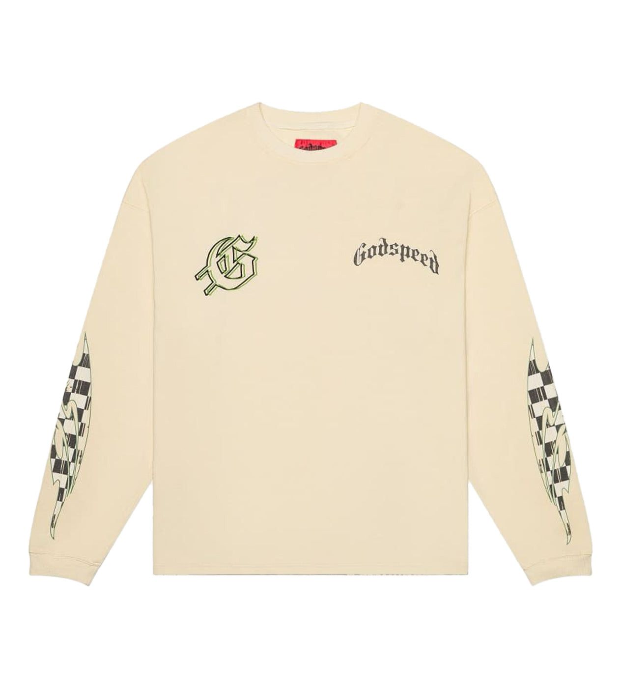 Godspeed Crash Out L/S Tee Bone Size US XS / EU 42 / 0 - 2 Thumbnail