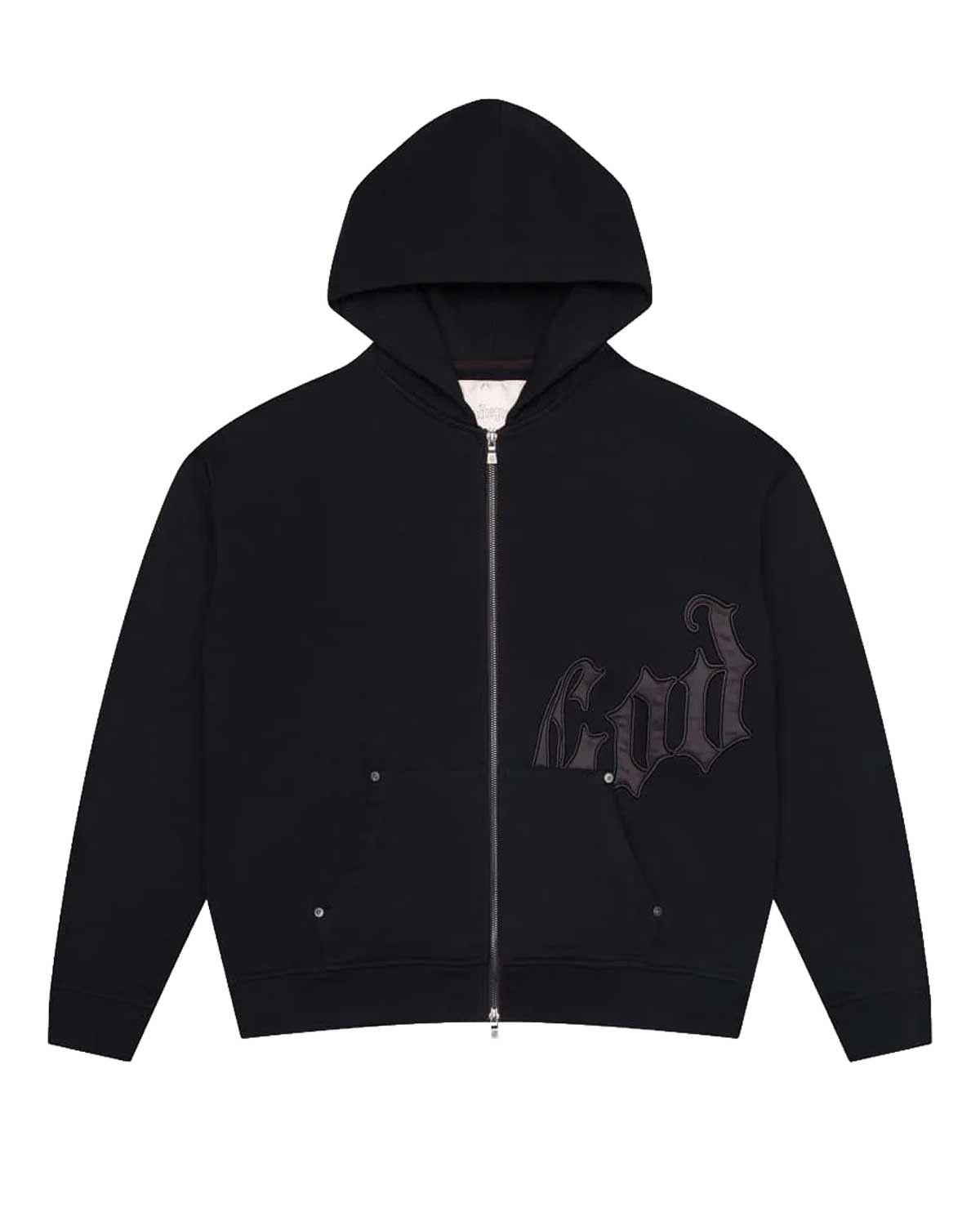 Godspeed OG Logo Sweatsuit V2 Black/Satin Black Size US XS / EU 42 / 0 - 2 Thumbnail