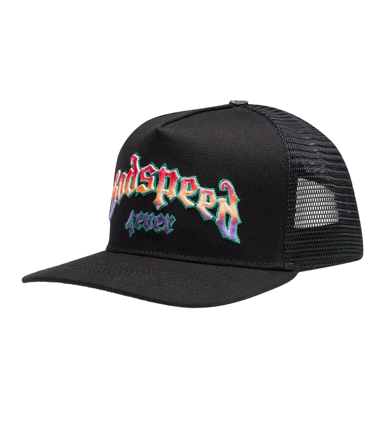 Godspeed Forever Trucker Gradient Hawaiian Hat Black Size ONE SIZE - 4 Thumbnail