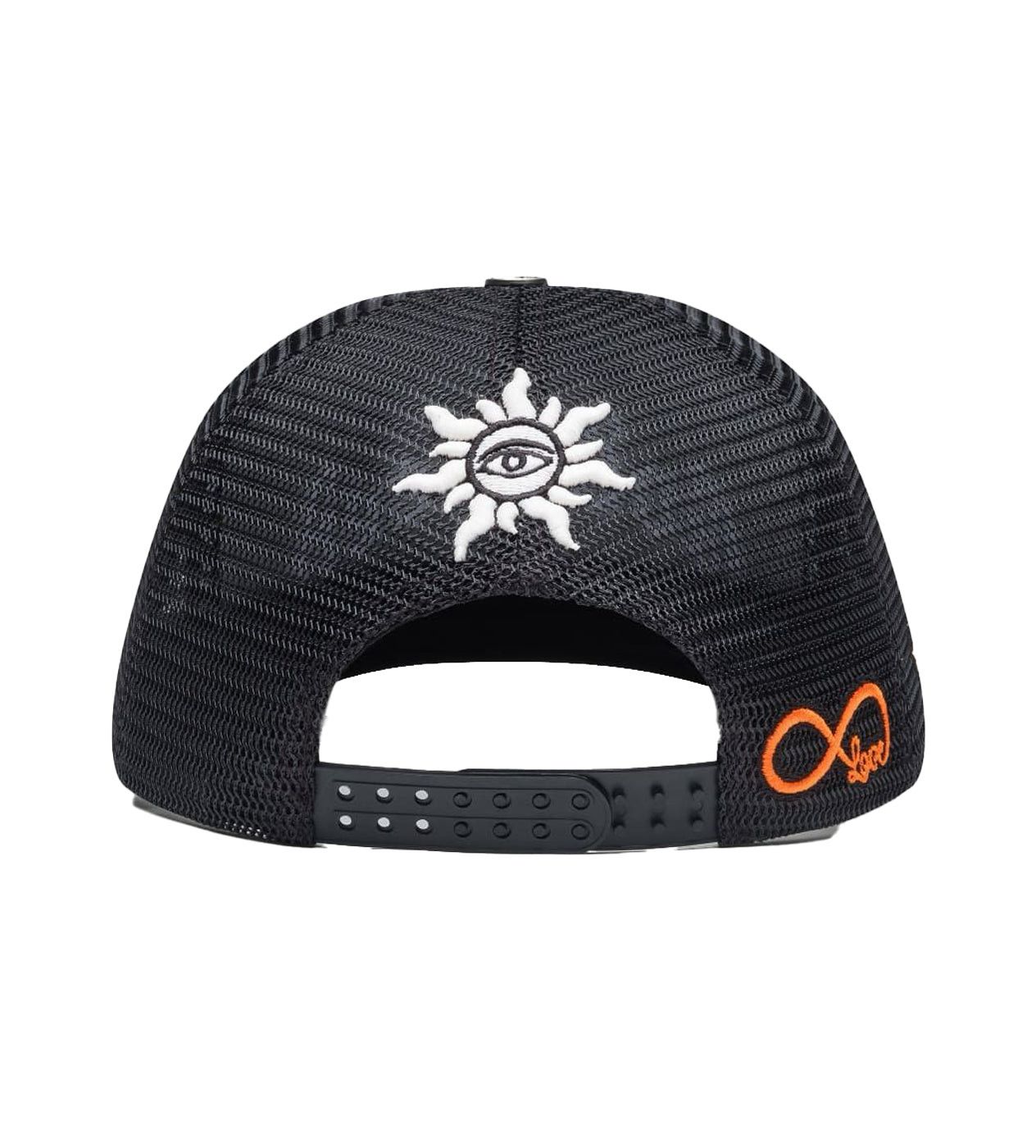 Godspeed Forever Trucker Gradient Hawaiian Hat Black Size ONE SIZE - 3 Thumbnail