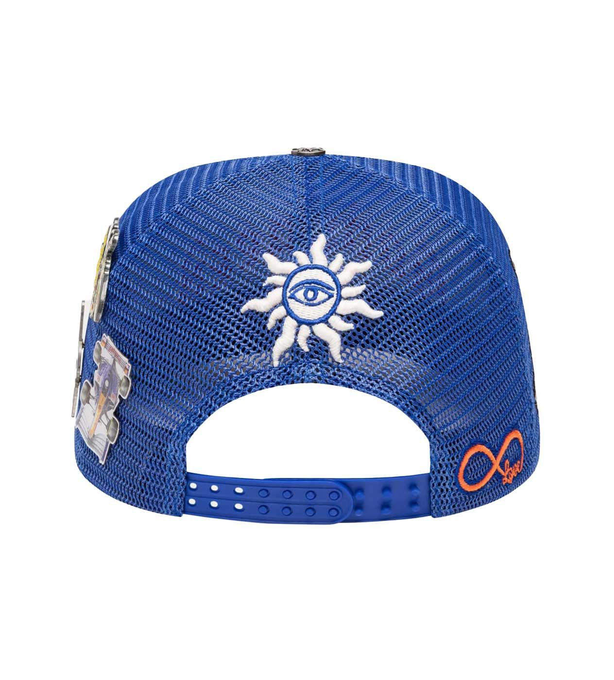 Godspeed Forever Trucker Blue/Red (Snapback) Size ONE SIZE - 3 Thumbnail