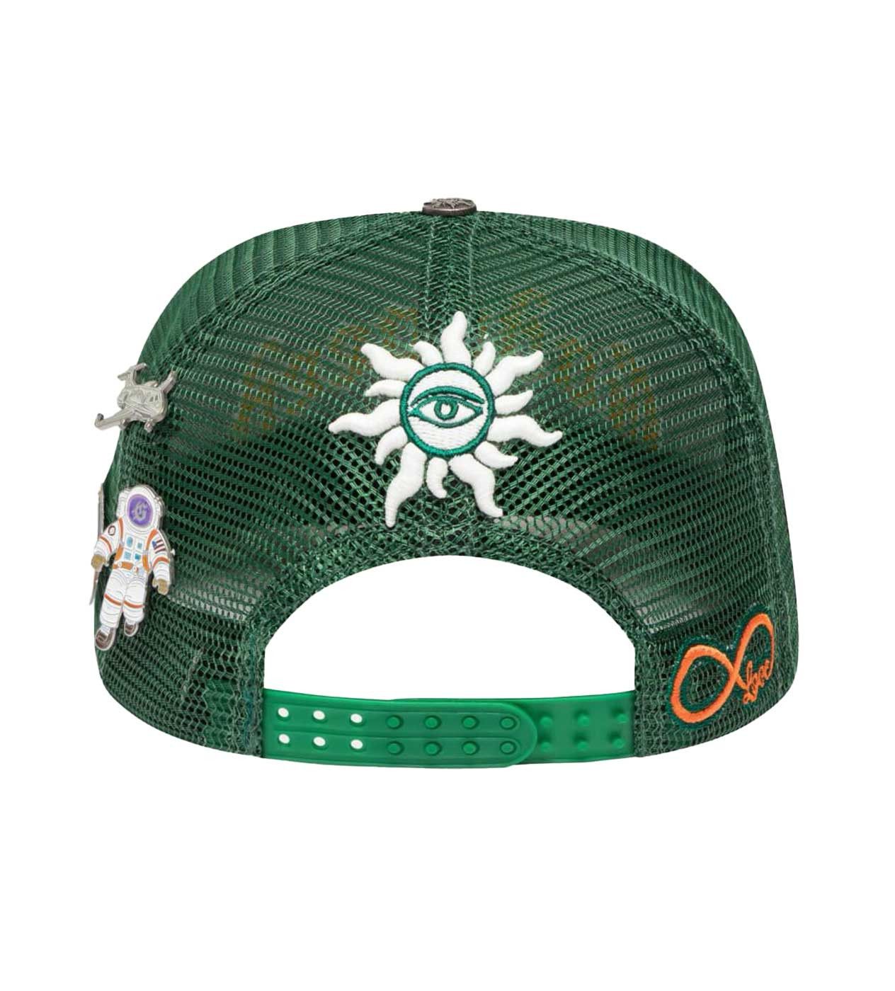 Godspeed Forever Trucker Hat Green/Yellow Size ONE SIZE - 3 Thumbnail