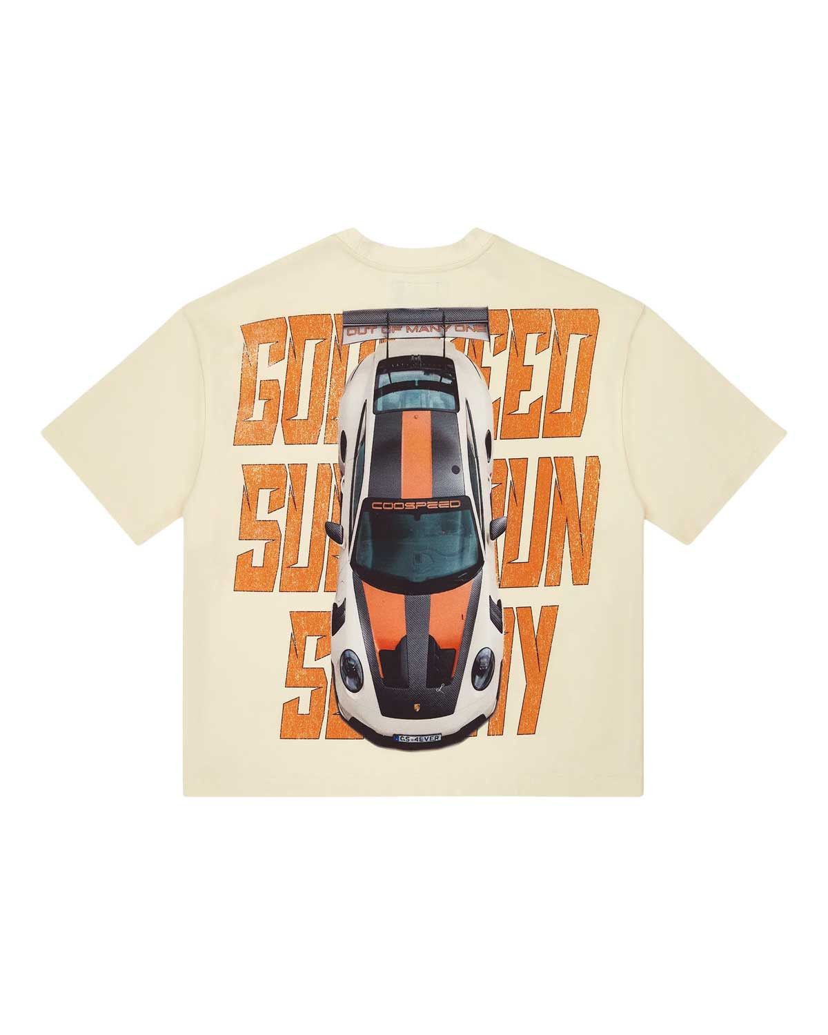 Godspeed Track Mode Miami Superrun Tee Bone Size US XS / EU 42 / 0 - 2 Thumbnail