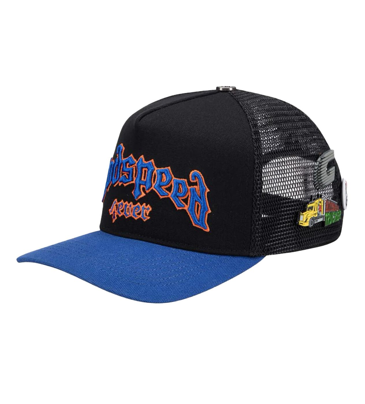 Godspeed Forever Trucker Hat Black/Blue/Orange Size ONE SIZE - 2 Thumbnail
