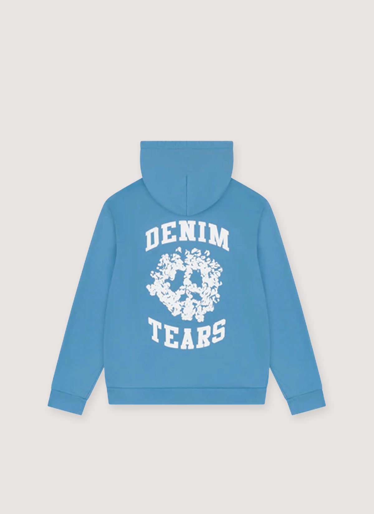 DENIM TEARS Denim University Zip Hoodie Light Blue Size US XXL / EU 58 / 5 - 2 Thumbnail
