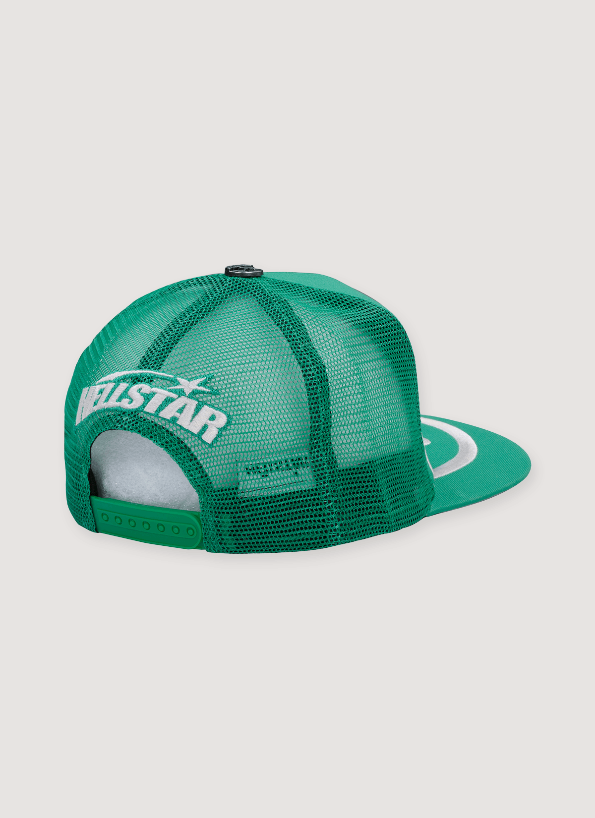 HELLSTAR Big Logo Trucker Hat Green Size ONE SIZE - 2 Thumbnail