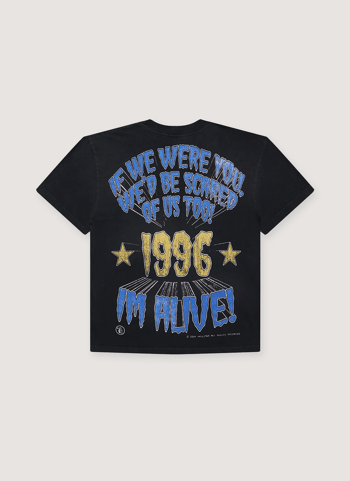 HELLSTAR Halloween 1996 P2P Tee Vintage Black Size US XL / EU 56 / 4 - 2 Thumbnail