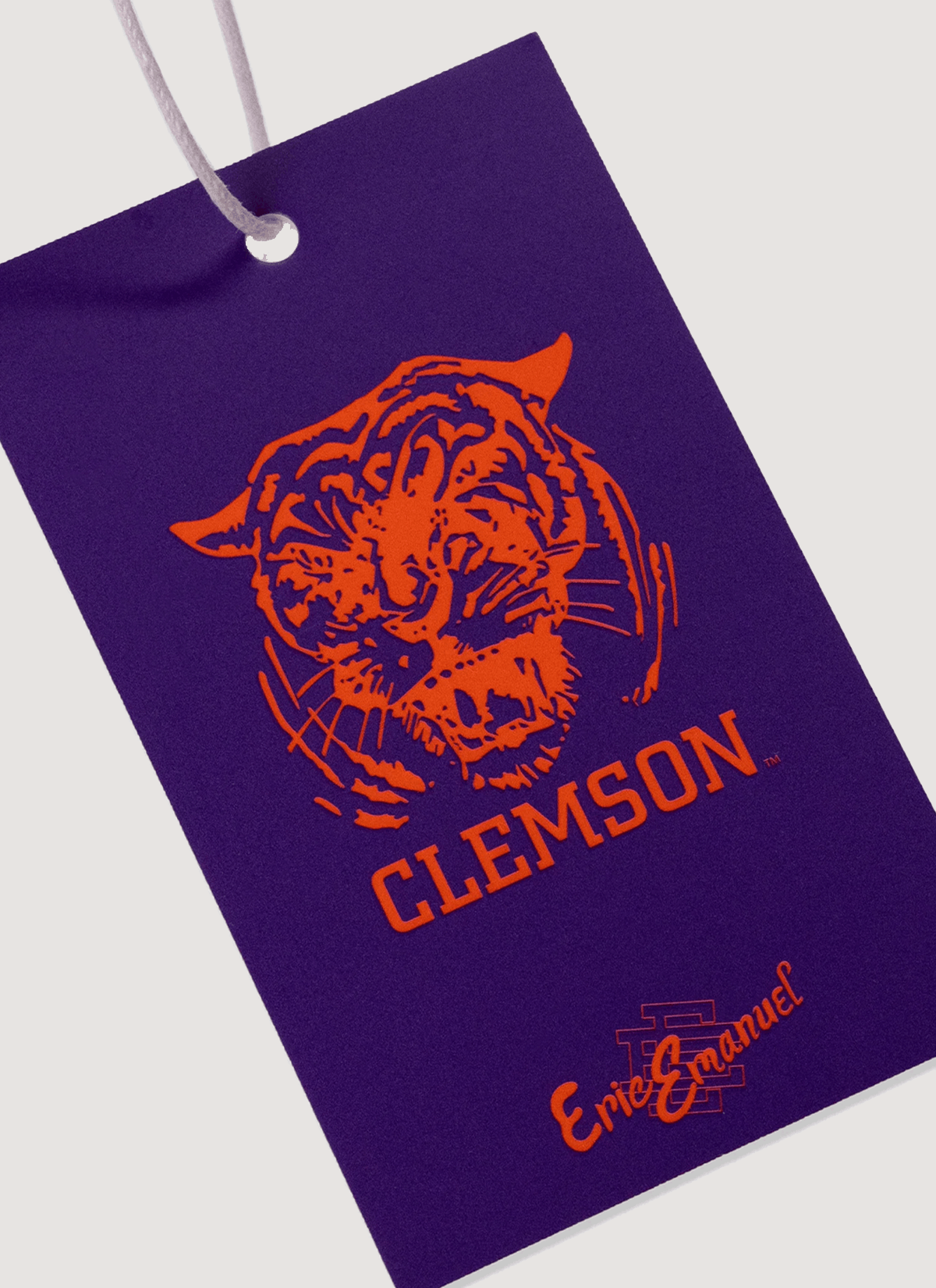 Eric Emanuel Clemson University Basic Short Purple Orange Size US 32 / EU 48 - 3 Thumbnail