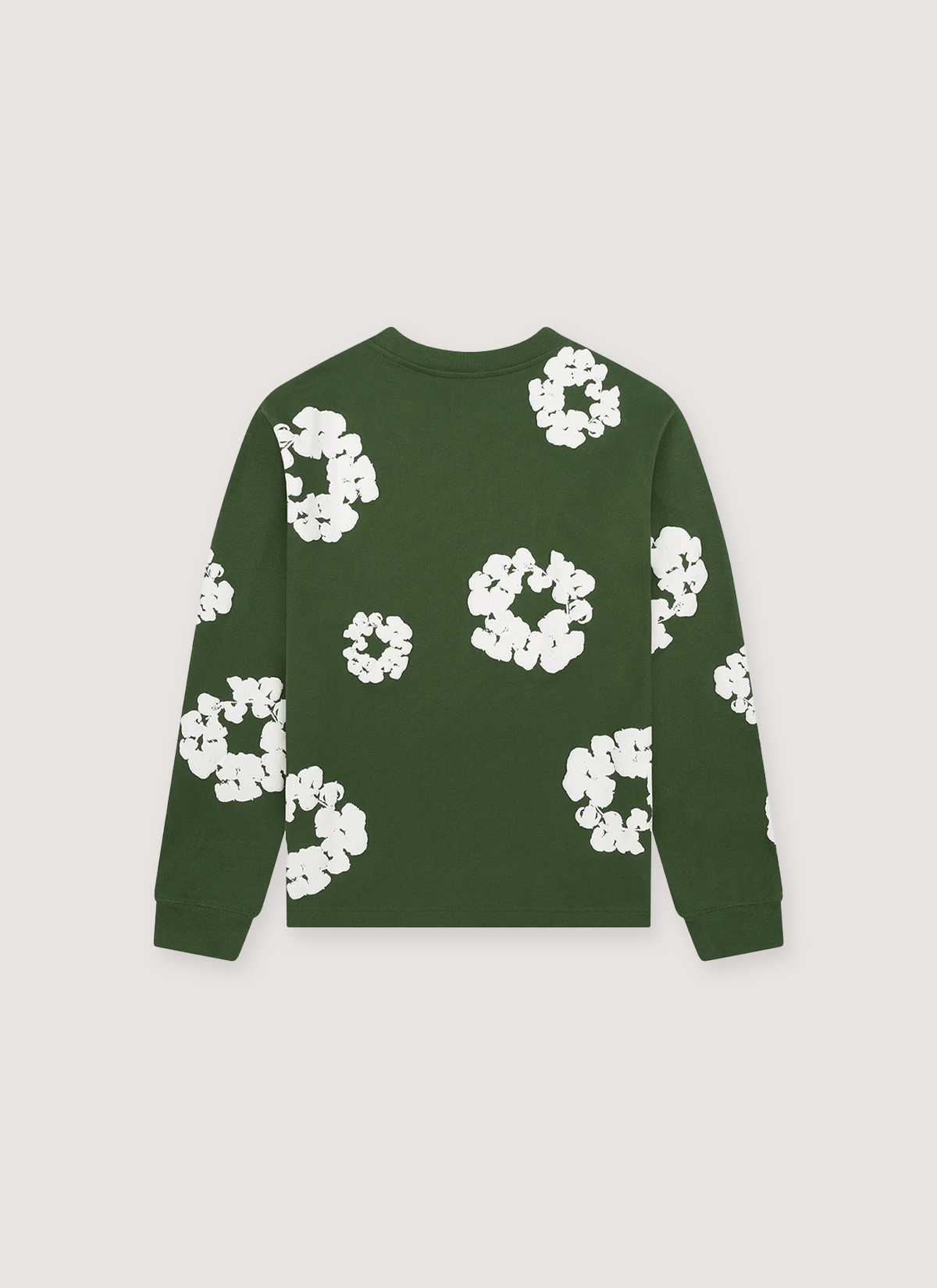 DENIM TEARS Cotton Wreath Long Sleeve Green Size US S / EU 44-46 / 1 - 2 Thumbnail
