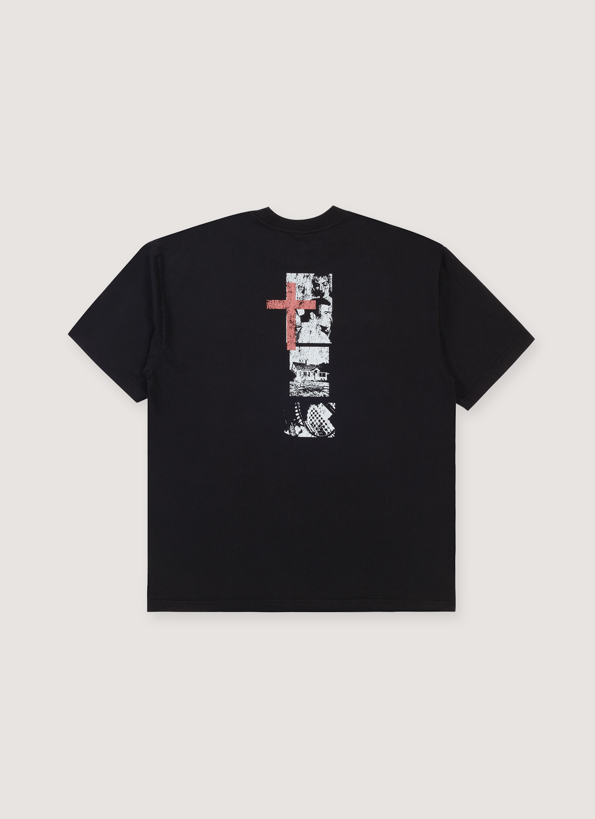 Other Pieces Inhumane Tee Vintage Black Size US L / EU 52-54 / 3 - 2 Thumbnail
